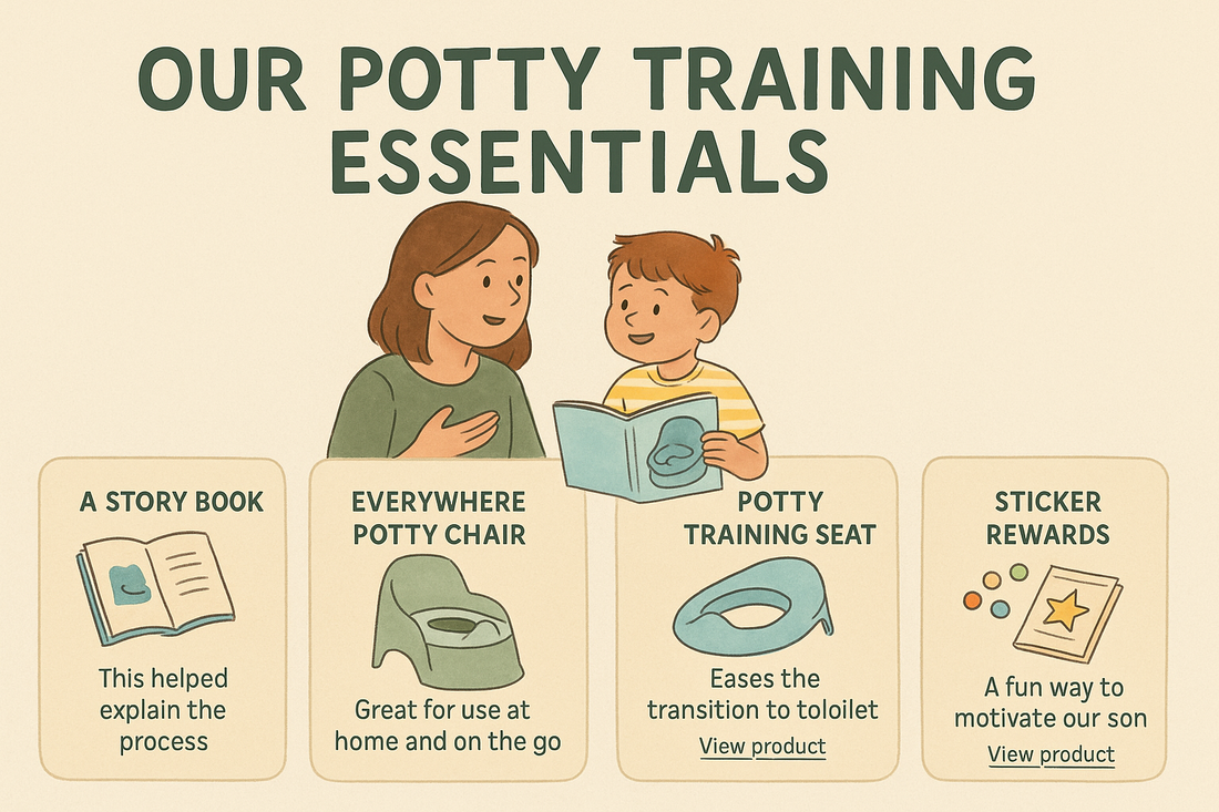 The Potty Training Essentials That Made Our Lives Easier
