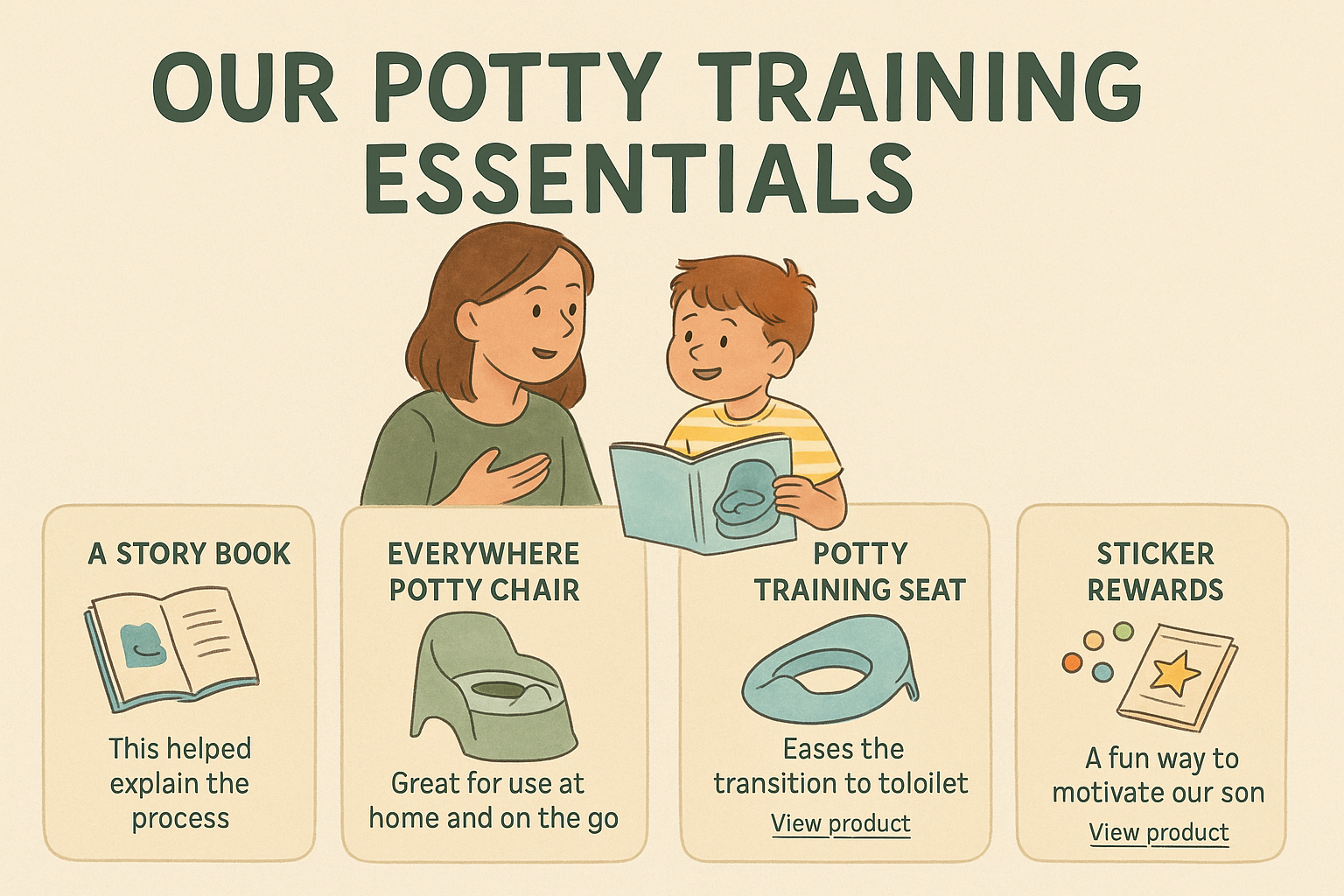 The Potty Training Essentials That Made Our Lives Easier