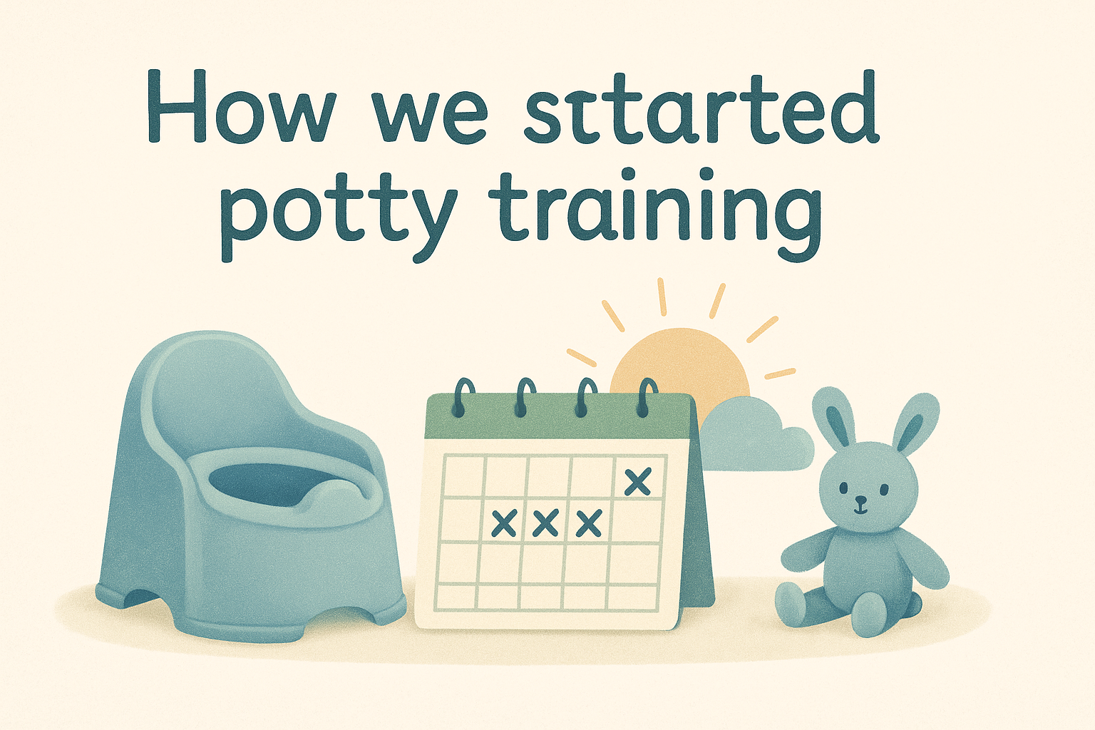 How we started potty training