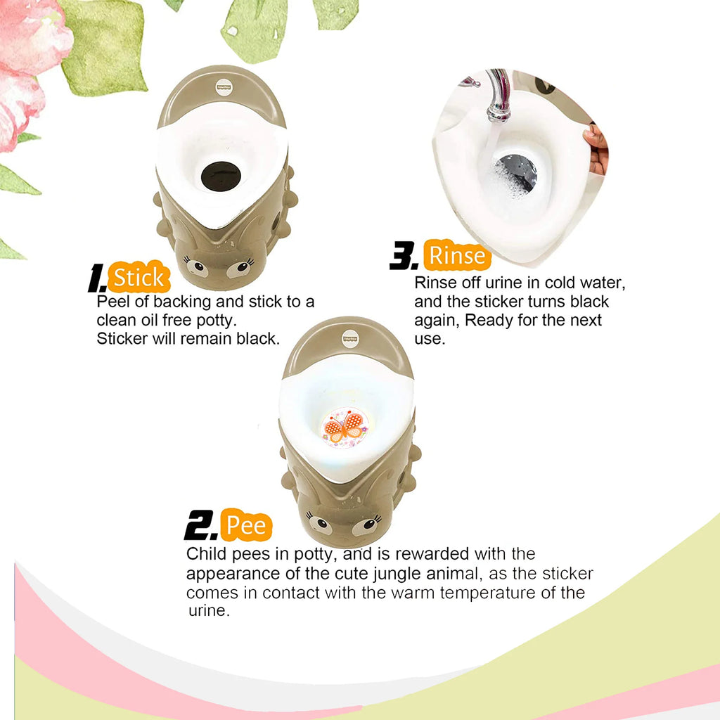 Magic Potty Sticker | Butterfly Design