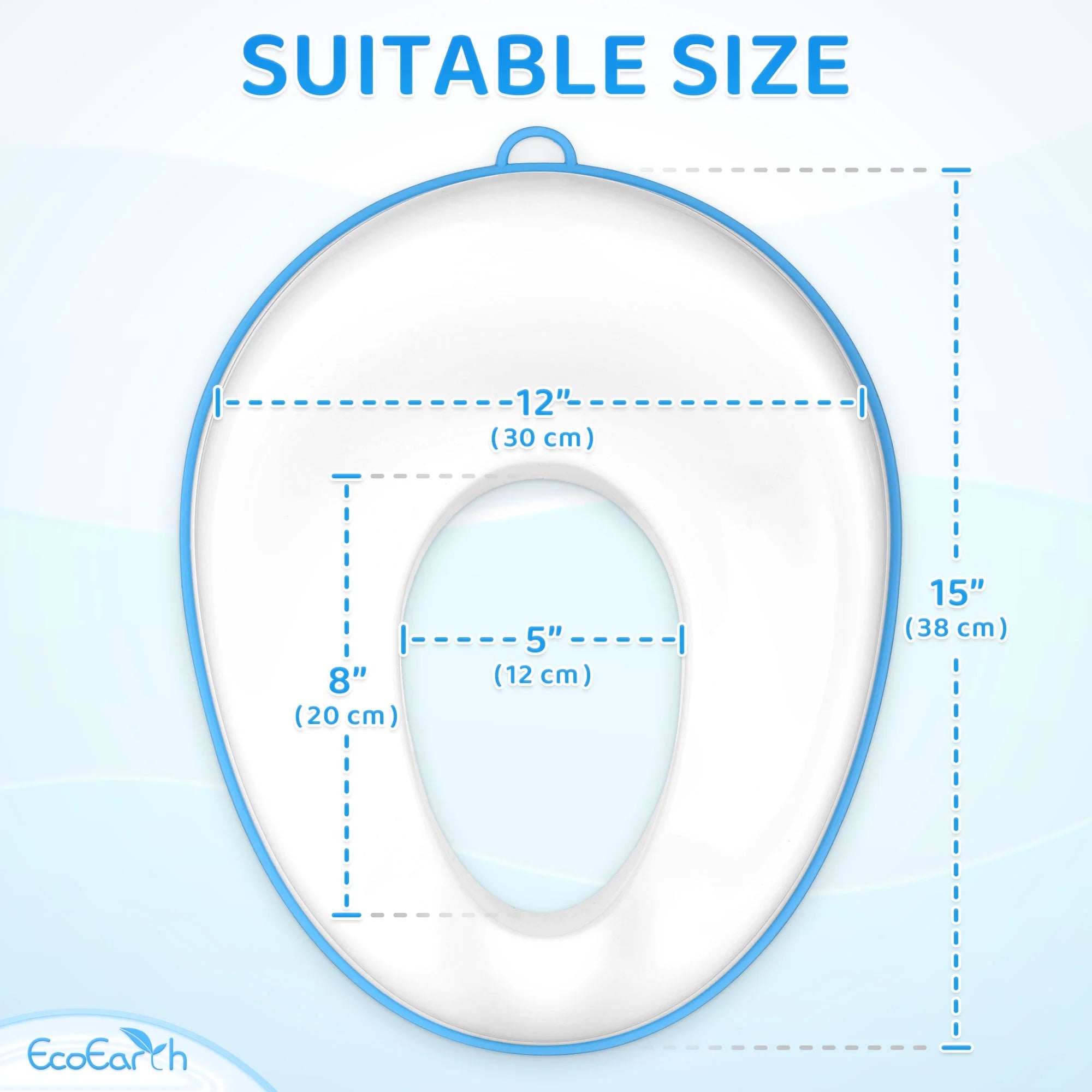 Potty Training Seat W/ Splash Guard, Toddler Safe-Potty Seat by
