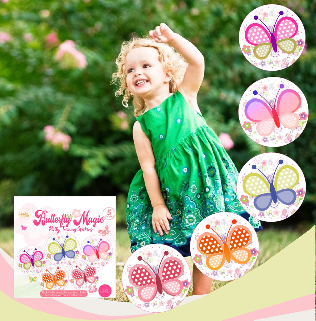 Magic Potty Sticker | Butterfly Design