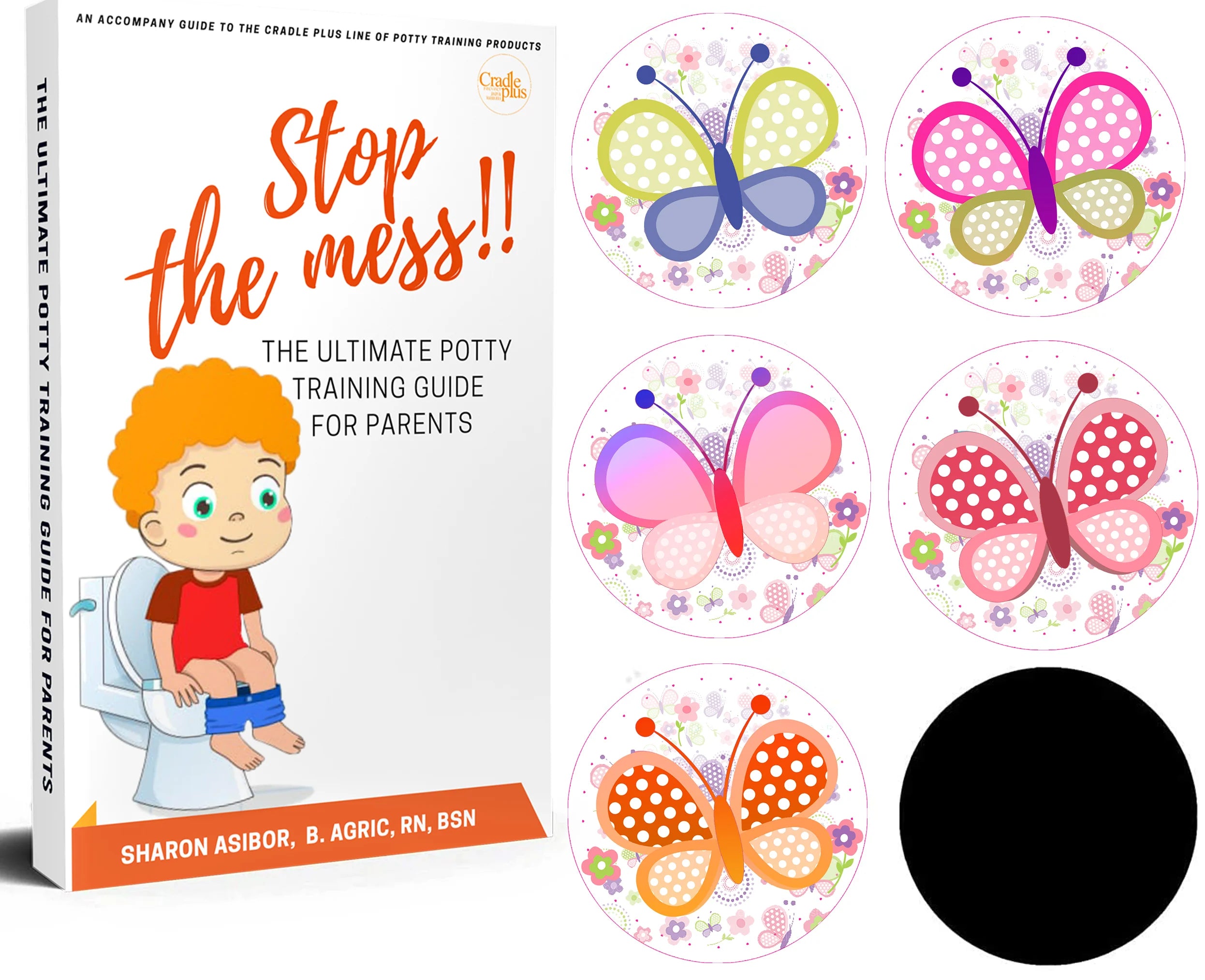 Magic Potty Sticker | Butterfly Design