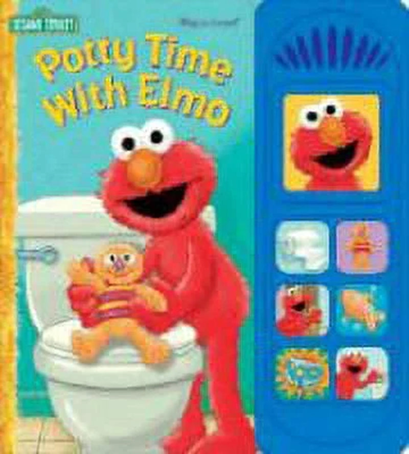 Potty Time with Elmo Potty Training Sound Book (Board Book)